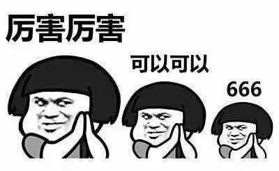 厲害厲害，可以可以，666