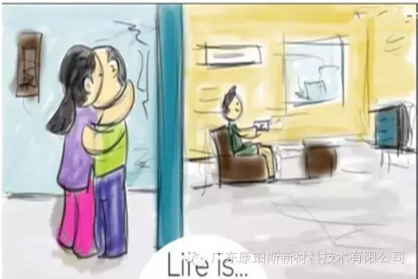 人生就是。。。 就算孩子在家，還是忍不住與40歲的另一半偷偷親一口